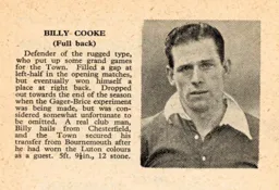 Billy Cooke Luton News Handbook 1947-48