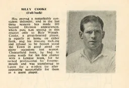 Billy Cooke Luton News Handbook 1949-50