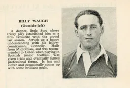 Billy Waugh Luton News Handbook 1946-47