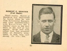 Bob Graham Luton News Handbook 1923-24