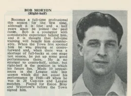Bob Morton Luton News Handbook 1950-51