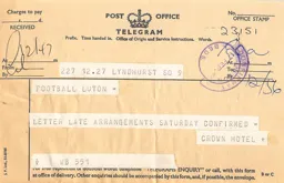 Bournemouth A 22.2.1964 Match Paperwork & Correspondence_Part2