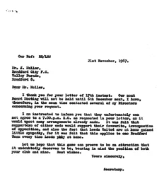 Bradford A 2.12.1967 Match Paperwork & Correspondence_Part2