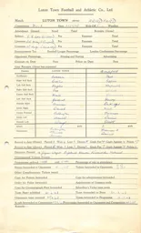 Bradford H 21.2.1948 Match Paperwork