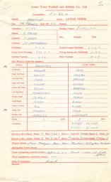 Brentford A 17.2.1968 Match Paperwork & Correspondence