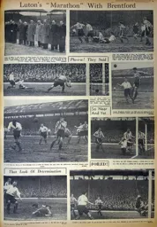 Brentford vs Luton Town 1951-52