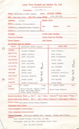 Brighton & Hove Albion A 16.12.1978 Match Paperwork & Correspondence