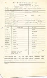Brighton & Hove Albion H 11.9.1968 Match Paperwork