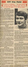 Bruce Rioch Interview May1968