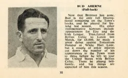 Bud Aherne Luton News Handbook 1949-50