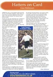 Bud Aherne card - 00:01 programme feature