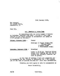 Burnley A 15.2.1958 Match Paperwork & Correspondence_Part2
