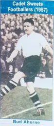 Cadet Sweets Bud Aherne Card 1957