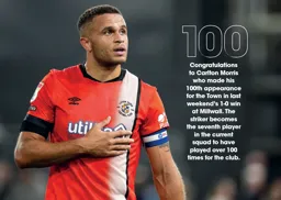 Carlton Morris Milestone Sep 2024