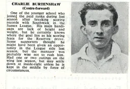 Charlie Burtenshaw Luton News Handbook 1948-49