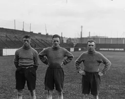 Charlie Fraser, Alex Smeaton, Jimmy Drinnan