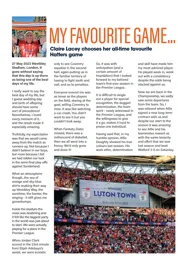 Claire Lacey My Favourite Game PO Final Oct 2024