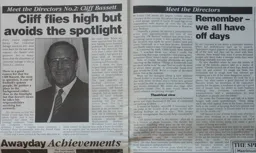 Cliff Bassett Article Hatters News Issue 3 1994