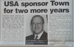 Cliff Bassett Article Hatters News Issue 5 1995