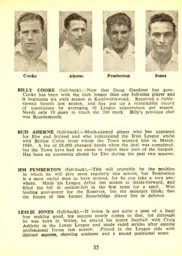Cooke Aherne Pemberton Jones Luton News Handbook 1951-52