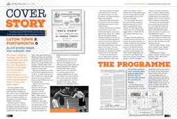 Cover Story Luton Portsmouth Jan 1951