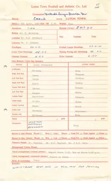 Crewe Alexandra A 8.4.1967 Match Paperwork & Correspondence