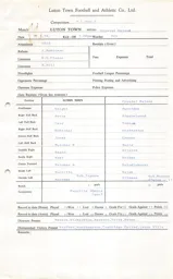 Crystal Palace H 27.3.1978 Match Paperwork & Correspondence