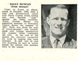 Dally Duncan Luton News Handbook 1948-49