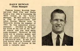 Dally Duncan Luton News Handbook 1949-50