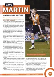 Dave Martin interview 2012:13 Programme Article
