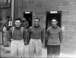 David Hutchison, Henry Kingham, Bill Brown