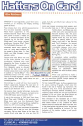 David Moss card - 99:00 programme feature