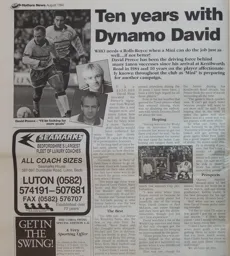 David Preece Article Hatters News Issue 2 1994