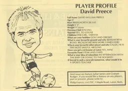David Preece Article Supporters Club Fanzine Issue 8 1990