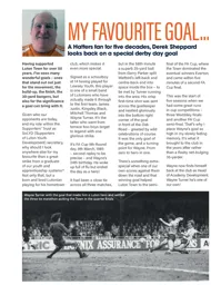 Derek Sheppard My Favourite Goal Oct 2024