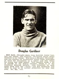 Doug Gardiner Luton News Handbook 1939-40