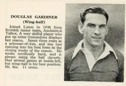 Doug Gardiner Luton News Handbook 1946-47