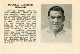 Doug Gardiner Luton News Handbook 1949-50