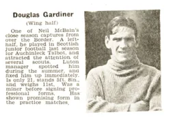 Doug Gardner Luton News Handbook 1938-39