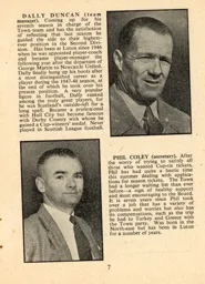 Duncan Coley Luton News Handbook 1953-54