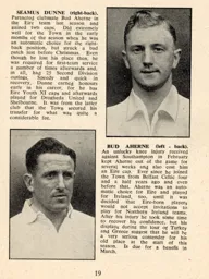 Dunne Aherne Luton News Handbook 1953-54