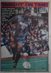 Dwight Marshall Poster Hatters News Issue 3 1994