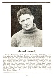 Edward Connelly Luton News Handbook 1939-40