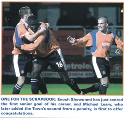 Enoch Showumni scores his first senior goal - 03:04 programme feature