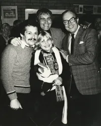 Eric Morecambe with Cannon and Ball