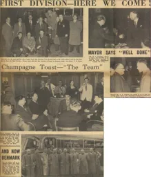 First Division Here We Come 1954!