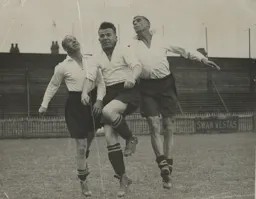 Fred Kean, Hugh McGinnigle, Charlie Fraser (2)