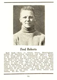 Fred Roberts Luton News Handbook 1939-40