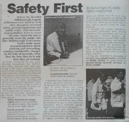 Geoff Lovell Article Hatters News Issue 3 1994