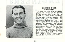 George Duke Luton News Handbook 1948-49